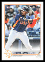 2022 Topps Base Set #231 Ronnie Dawson