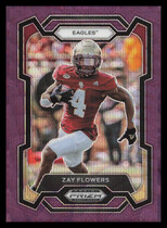 2024 Panini Prizm Draft Picks Purple Wave Prizm #13 Zay Flowers