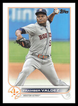 2022 Topps Base Set #261 Framber Valdez