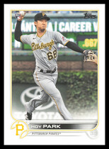 2022 Topps Base Set #184 Hoy Park