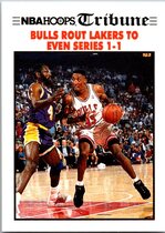 1991 NBA Hoops Base Set #539 NBA Finals Game 2