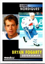 1991 Pinnacle Base Set #59 Bryan Fogarty