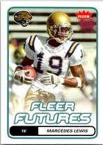 2006 Fleer Base Set #166 Marcedes Lewis