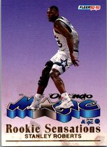 1992 Fleer Rookie Sensations #9 Stanley Roberts
