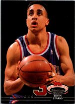 1992 Stadium Club Base Set #140 John Starks