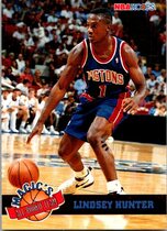 1993 NBA Hoops Magics All-Rookie #9 Lindsey Hunter