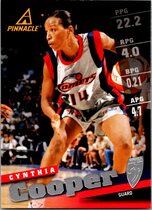 1998 Pinnacle WNBA #10 Cynthia Cooper