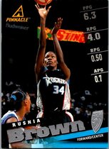 1998 Pinnacle WNBA #62 Rushia Brown