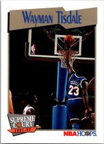 1991 NBA Hoops Base Set #494 Wayman Tisdale