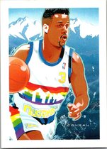 1991 NBA Hoops Base Set #509 Chris Jackson