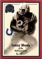 2000 Fleer Greats of the Game #25 Lenny Moore