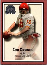 2000 Fleer Greats of the Game #40 Len Dawson