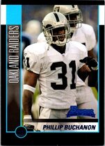 2002 Bowman Base Set #258 Phillip Buchanon