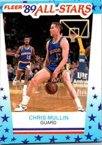1989 Fleer Stickers #9 Chris Mullin