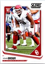 2018 Score Base Set #416 Orlando Brown