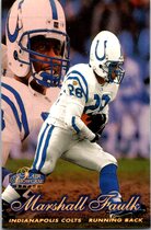 1998 Flair Showcase Row 2 Style #24 Marshall Faulk