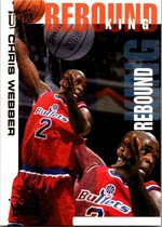 1994 Ultra Rebound Kings #9 Chris Webber