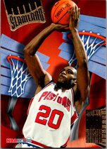 1995 NBA Hoops Slamland #15 Allan Houston