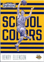 2016 Panini Contenders Draft Picks School Colors #5 Henry Ellenson