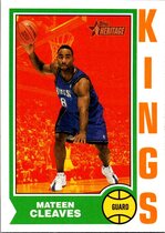 2001 Topps Heritage #18 Mateen Cleaves