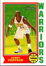 2001 Topps Heritage #19 Danny Fortson
