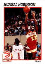 1991 NBA Hoops Base Set #5 Rumeal Robinson