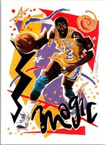 1990 NBA Hoops Hoops #367 Magic Johnson