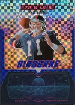 2025 Panini Rookies & Stars Airborne Blue Plaid #24 Phil Simms