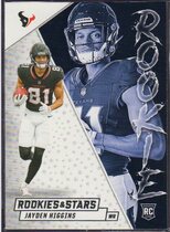 2025 Panini Rookies & Stars Rookie Exclusive #11 Jayden Higgins