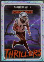 2025 Panini Rookies & Stars Thrillers Silver #19 Xavier Legette