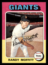 1975 Topps Base Set #132 Randy Moffitt