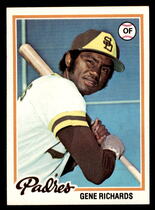 1978 Topps Base Set #292 Gene Richards