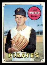 1969 Topps Base Set #36 Luke Walker