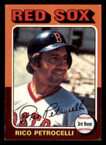 1975 Topps Base Set #356 Rico Petrocelli