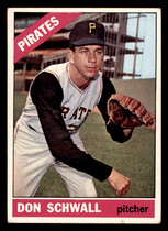 1966 Topps Base Set #144 Don Schwall