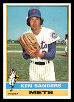 1976 Topps Base Set #291 Ken Sanders