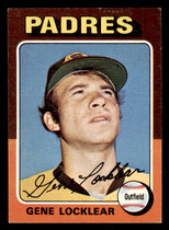 1975 Topps Base Set #13 Gene Locklear