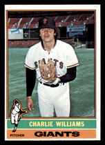 1976 Topps Base Set #332 Charlie Williams