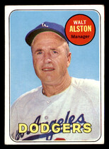 1969 Topps Base Set #24 Walter Alston