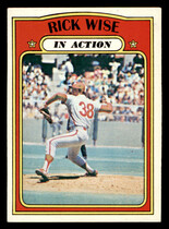 1972 Topps Base Set #44 Rick Wise