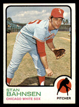 1973 Topps Base Set #20 Stan Bahnsen