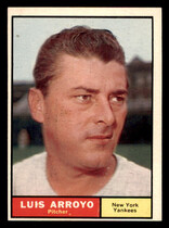 1961 Topps Base Set #142 Luis Arroyo