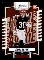 2023 Panini Absolute (Retail) #142 Chase Brown