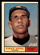 1961 Topps Base Set #432 Coot Veal