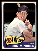 1965 Topps Base Set #108 Don Mincher