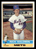 1976 Topps Base Set #372 Rick Baldwin