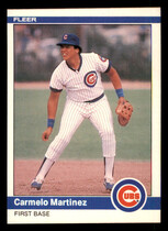 1984 Fleer Base Set #497 Carmelo Martinez