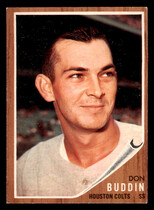 1962 Topps Base Set #332 Don Buddin