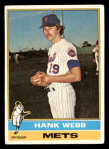 1976 Topps Base Set #442 Hank Webb