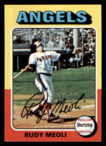 1975 Topps Base Set #533 Rudy Meoli